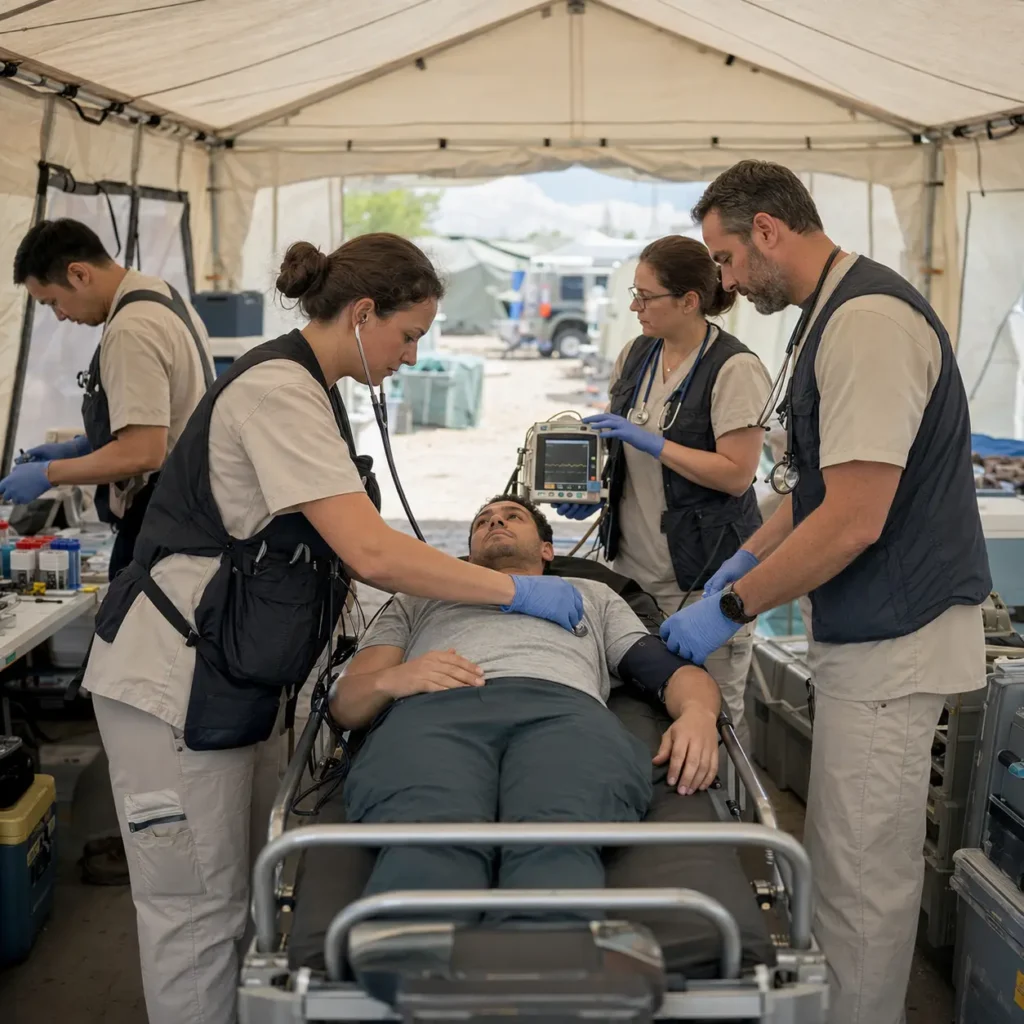 Diplomado en Hospitales de Campaña y EMT 1