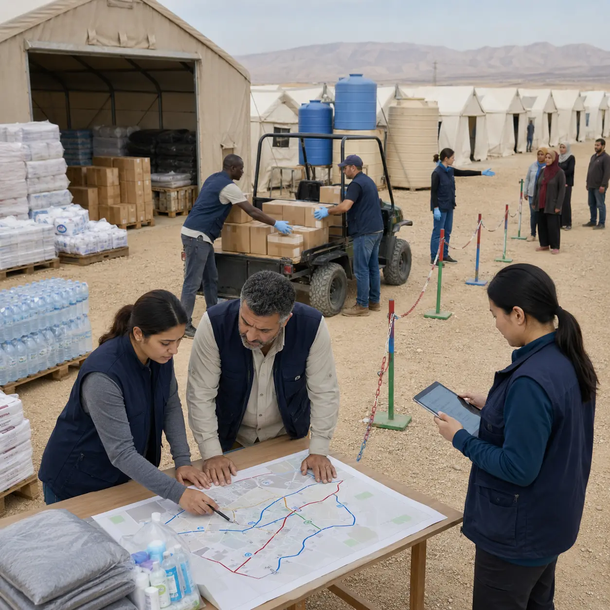 Diplomado en Logística de Campos de Refugiados